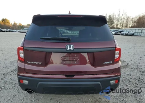 2021 Honda Passport Exl z USA, uszkodzony, nr VIN 5FNYF8H59MB006564